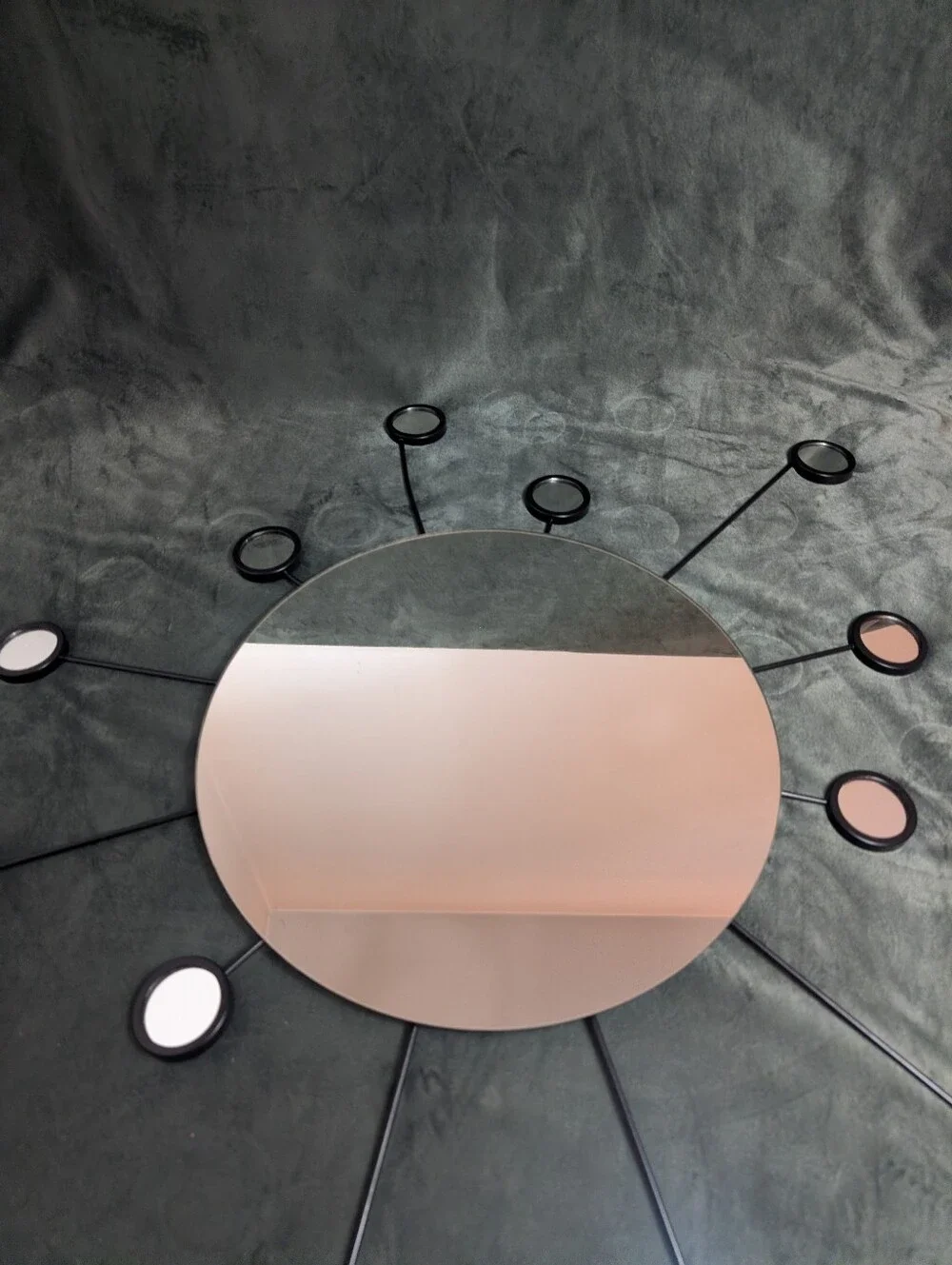 Ikea Mirror. Sputnik. Metal Sunburst Starburst Wall Art FIGGJO 29